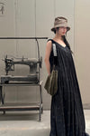 Mutedance 24 Spring/Summer Flower-dyed Silk Sling Dress Series MD-MD24SS26-S sepia PM140